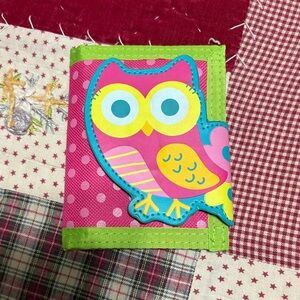 Vibrant Owl Kids Toy Wallet